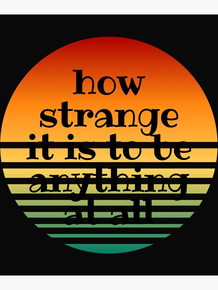 Disover Neutral Milk Hotel - How Strange It Is To Be Anything At All Floral Canvas