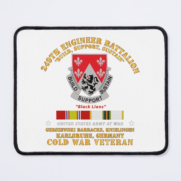 Item preview, Army - 249th Engineer Bn - Karlsruhe, Germany w COLD SVC designed and sold by Military Insignia Products.