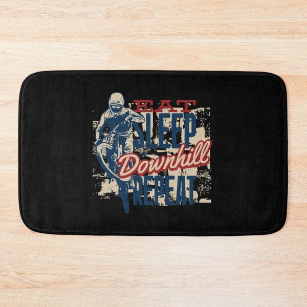 Item preview, Eat Sleep Downhill Repeat Mtb Cycling Lover Cyclist Themed Essential T-Shirt designed and sold by jacksrome6.