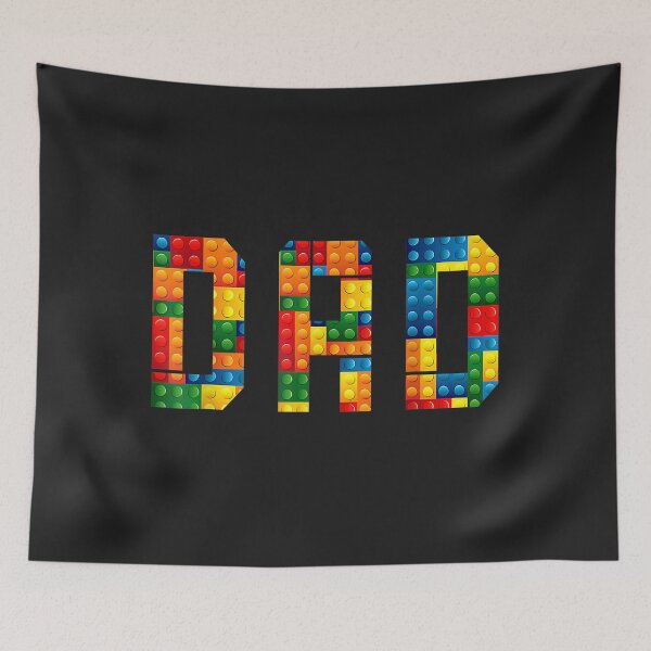 Item preview, Dad Brick Builder Funny Blocks Master Builder Men Woman Kids designed and sold by IEatSwans.