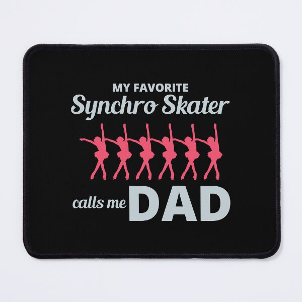 Item preview, Synchro Synchronized Figure Skating Dad Fathers day designed and sold by CuteDesigns1.