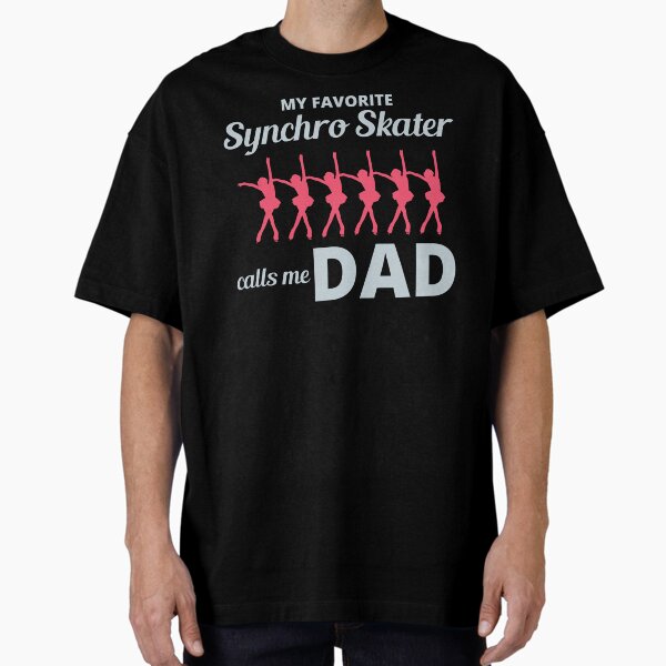 Item preview, Synchro Synchronized Figure Skating Dad Fathers day designed and sold by CuteDesigns1.