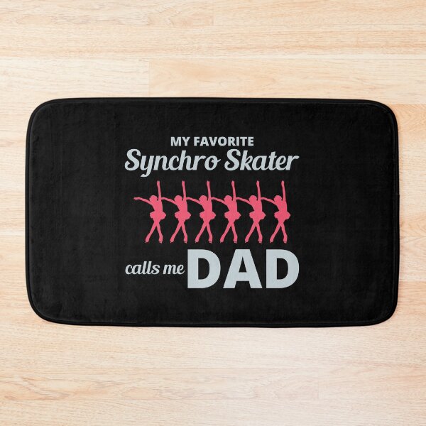 Item preview, Synchro Synchronized Figure Skating Dad Fathers day designed and sold by CuteDesigns1.