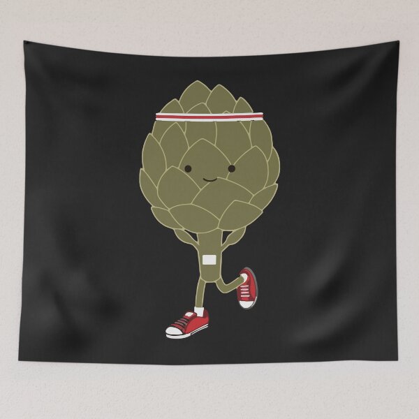 Item preview, artichoke jokes Retro Artichoke Runner Classic designed and sold by marcipattysk1i.