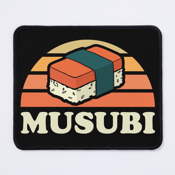 Item preview, Musubi Retro Hawaiian Sunset  designed and sold by Huhnerdieb Apparel.