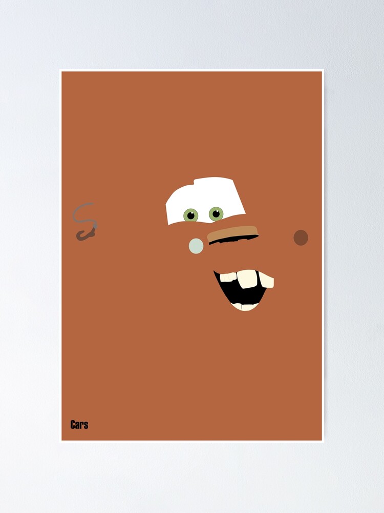 Cars Mater Minimalist | Poster