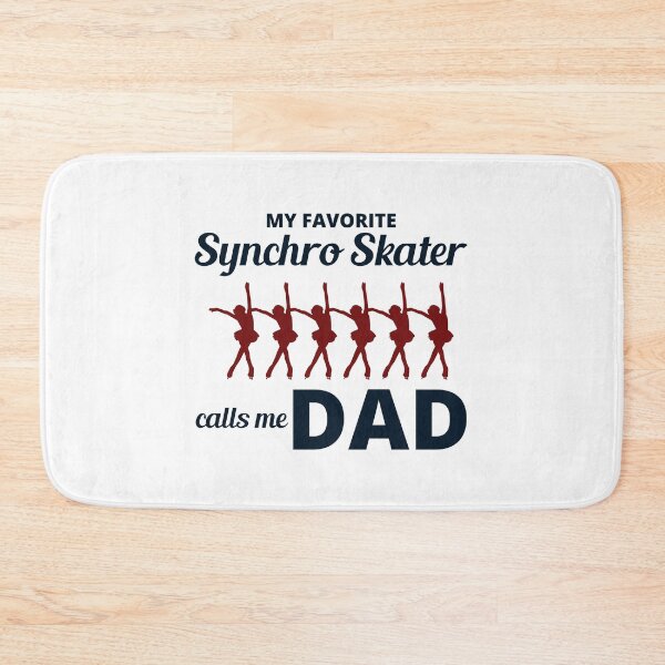 Item preview, Synchro Synchronized Figure Skating Dad Fathers day designed and sold by CuteDesigns1.