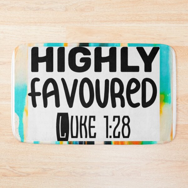 Item preview, Scriptures & Positive Quotes Luke 1:28 designed and sold by JillionStore.