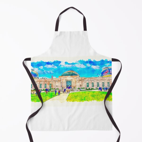 Item preview, Griffith Observatory, Los Angeles - pen sketch and watercolor designed and sold by NickoPrints.