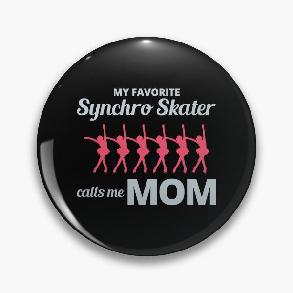Item preview, Synchro Synchronized Figure Skating Mom Mothers day designed and sold by CuteDesigns1.