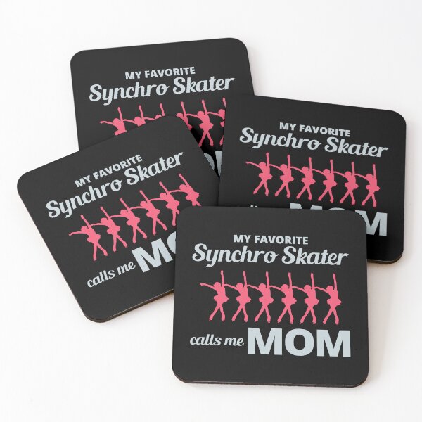Item preview, Synchro Synchronized Figure Skating Mom Mothers day designed and sold by CuteDesigns1.