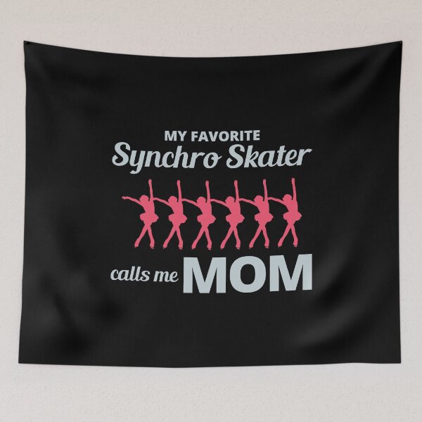 Item preview, Synchro Synchronized Figure Skating Mom Mothers day designed and sold by CuteDesigns1.