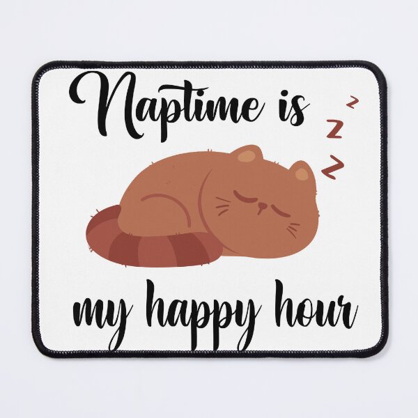 Item preview, Cat naptime is my happy hour designed and sold by Ach B.