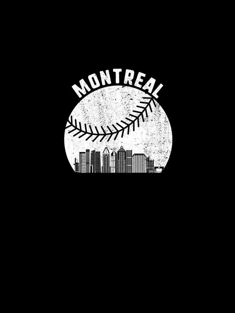 Imagen 4 de 4, Funda de iPhone con la obra Montreal Skyline Baseball Fan Vintage Canada Baseball Gear, diseñada y vendida por DynamicDesign.