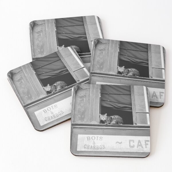 Item preview, Cat in old window in Bordeaux, France designed and sold by CarolinaReina.