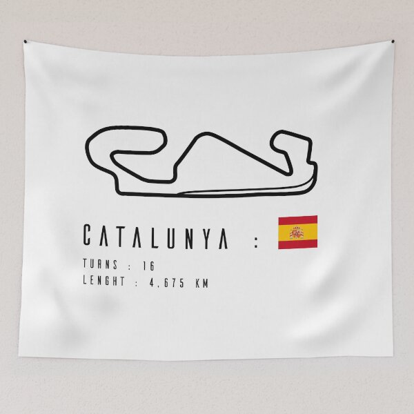 Item preview, Barcelona-Catalunya - RACE TRACK designed and sold by RaceTrack-F1.