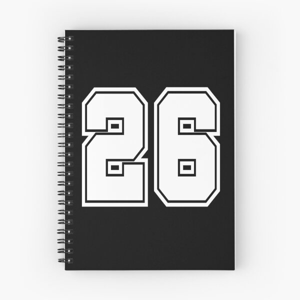 Item preview, 26 shirt number number college style designed and sold by GeogDesigns.