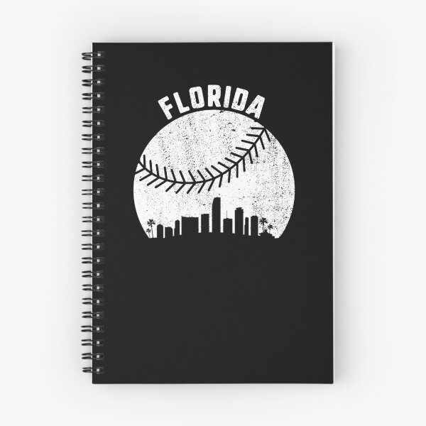 Item preview, Florida Skyline Baseball Fan Vintage Miami Florida Baseball Gear designed and sold by DynamicDesign.