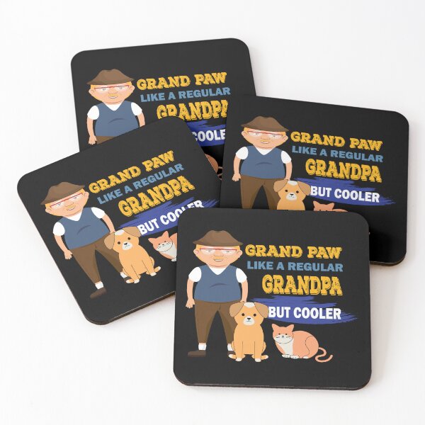 Item preview, Grand paw like a regular grandpa but cooler designed and sold by arianpink.