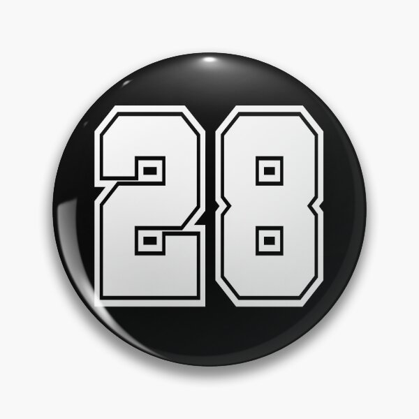 Item preview, 28 jersey number college style designed and sold by GeogDesigns.