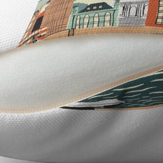 Alternate view of London Throw Pillow