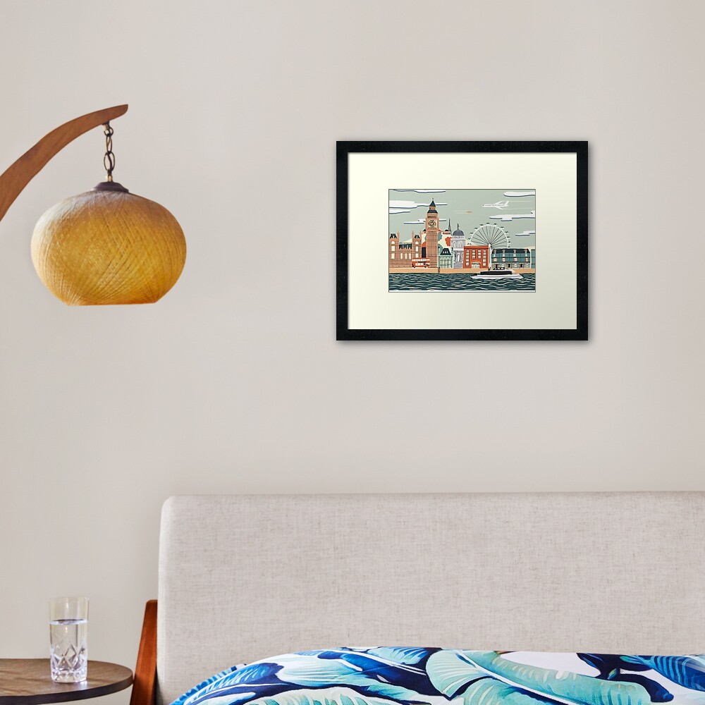 Item preview, Framed Art Print designed and sold by sambrewster.