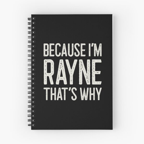 Item preview, Because I’m Rayne That’s Why Funny Personalized Name designed and sold by MariosNydras.
