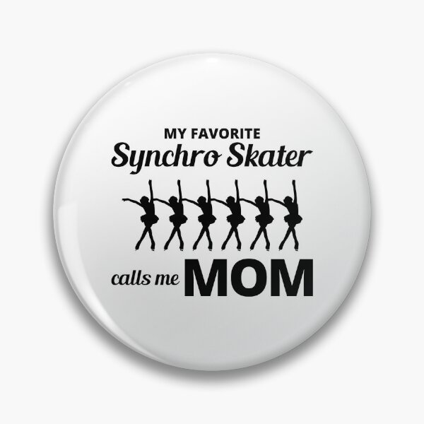 Item preview, Synchro Synchronized Figure Skating Mom Mothers day designed and sold by CuteDesigns1.