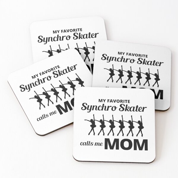 Item preview, Synchro Synchronized Figure Skating Mom Mothers day designed and sold by CuteDesigns1.