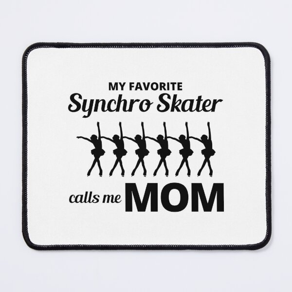 Item preview, Synchro Synchronized Figure Skating Mom Mothers day designed and sold by CuteDesigns1.