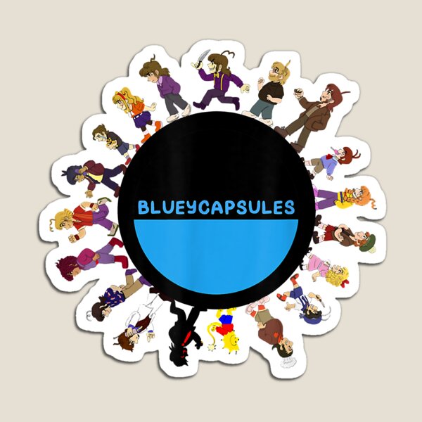 BLUEYCAPSULES  Poster for Sale by Ellahmumford