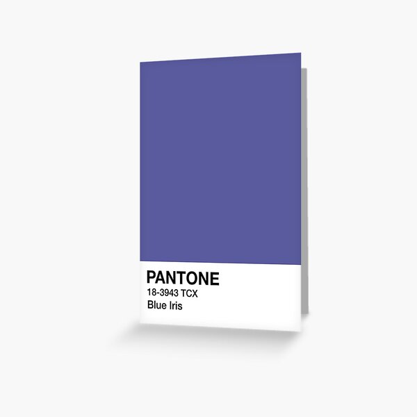 Louis Blue Pantone Paint Card Art Print for Sale by Molly Stern