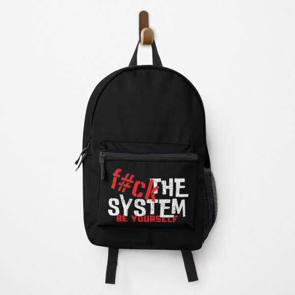 Item preview, "F#ck the System, be yourself" casual classics t shirt designed and sold by NellyShaul.