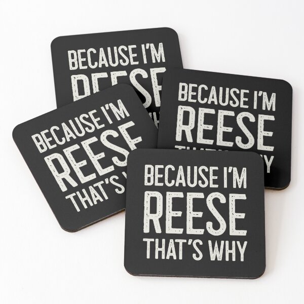 Item preview, Because I’m Reese That’s Why Funny Personalized Name designed and sold by MariosNydras.