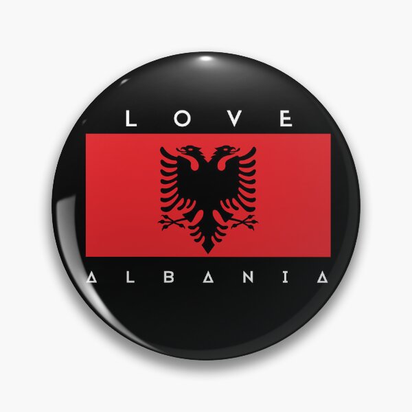 Item preview, Albania Country Supporter designed and sold by RomeoSketches.