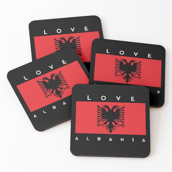Item preview, Albania Country Supporter designed and sold by RomeoSketches.