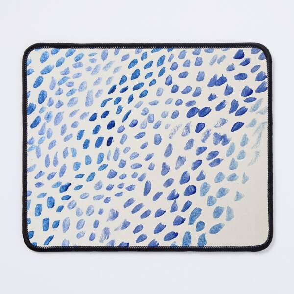 Item preview, Blue and Purple Abstract Speckle Wave designed and sold by lineandspeckle.