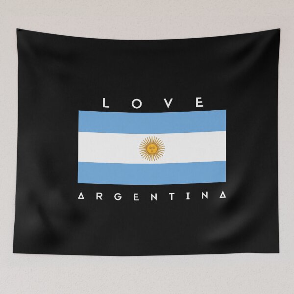 Aperçu de l'œuvre Supporter de l'Argentine créée et vendue par RomeoSketches.