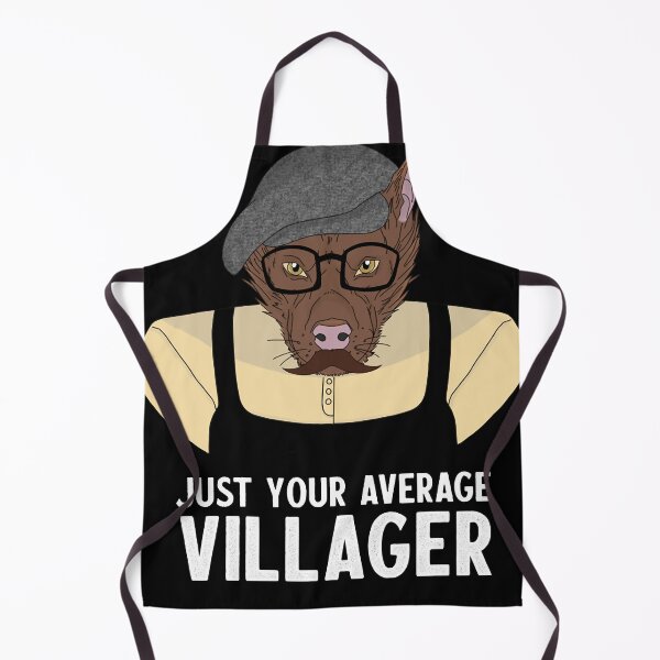 Item preview, Just (not) your average villager... designed and sold by keldricktamme.