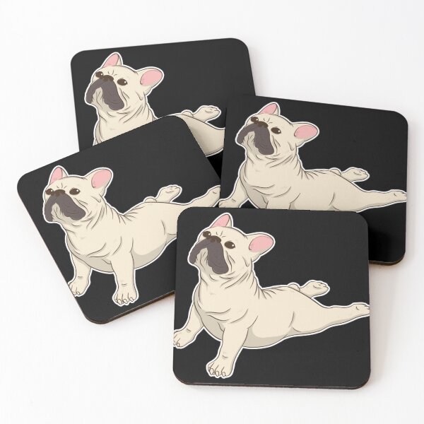 Item preview, French Bulldog Yoga Essential . designed and sold by peternealah.
