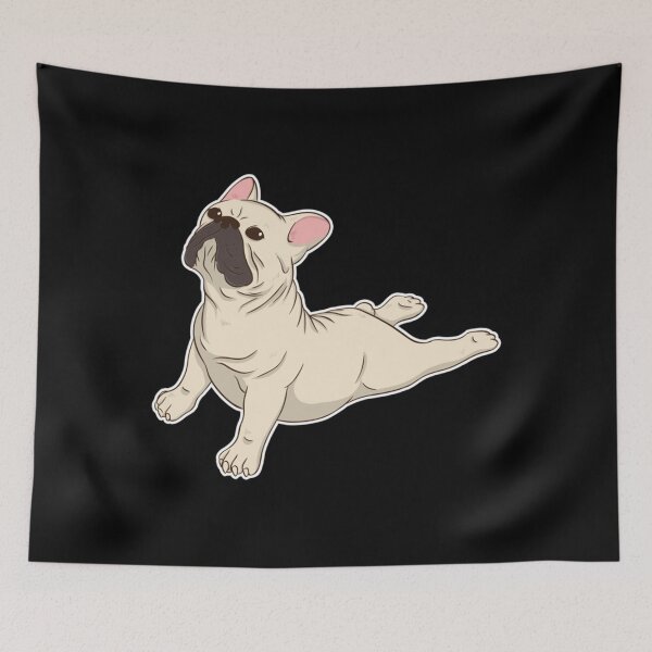 Item preview, French Bulldog Yoga Essential . designed and sold by peternealah.