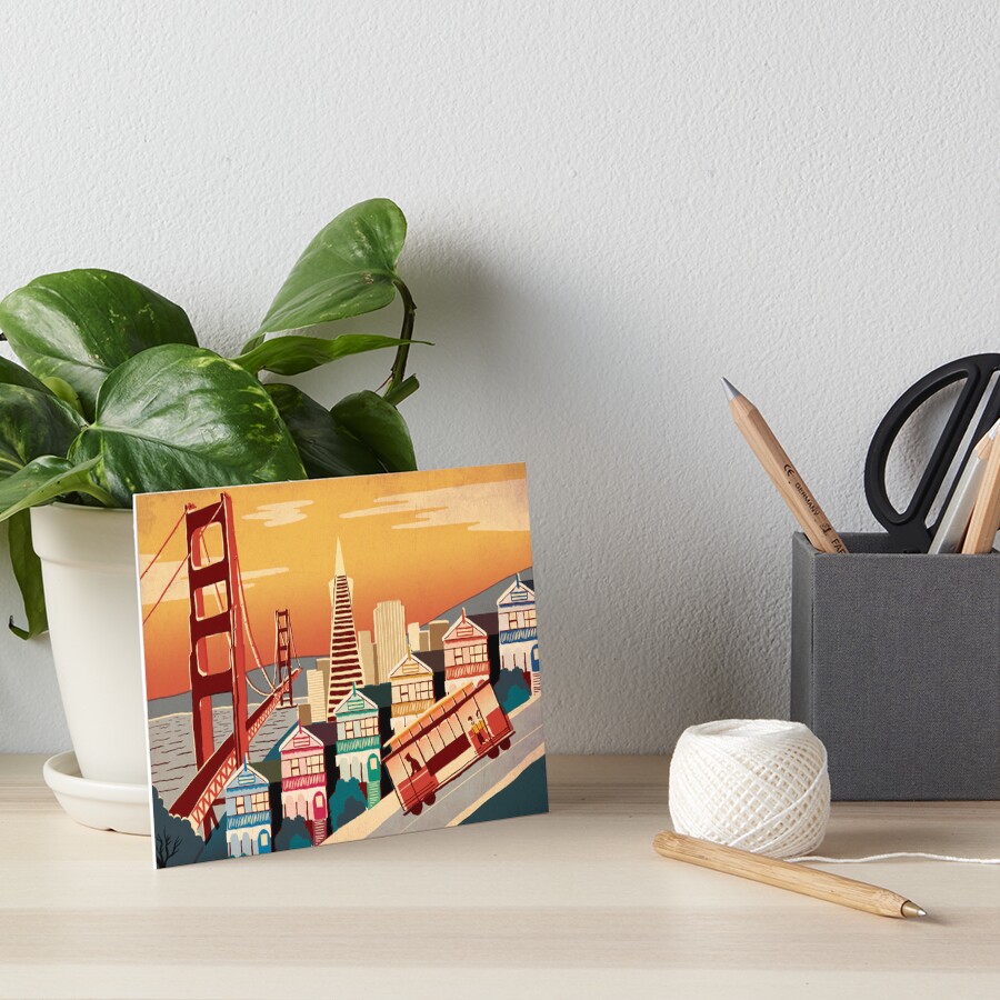Item preview, Art Board Print designed and sold by sambrewster.