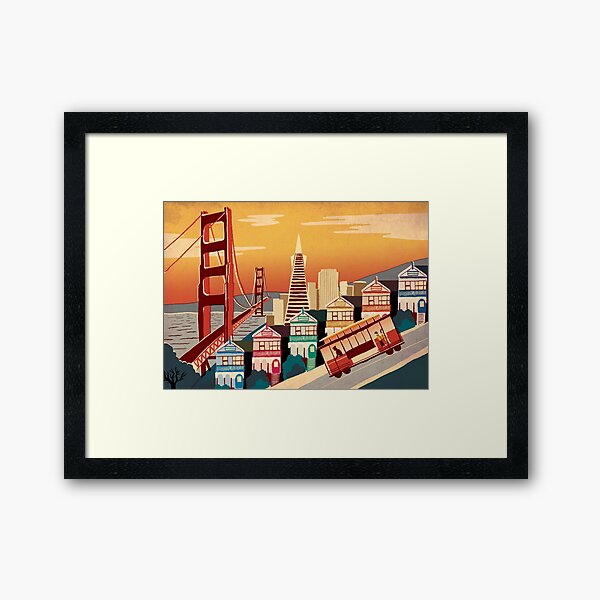 San Francisco Framed Art Print