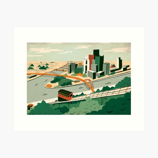 Item preview, Pittsburgh designed and sold by Sam Brewster.