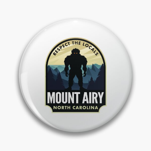 Item preview, Mount Airy North Carolina Bigfoot Sasquatch designed and sold by HalpinDesign.
