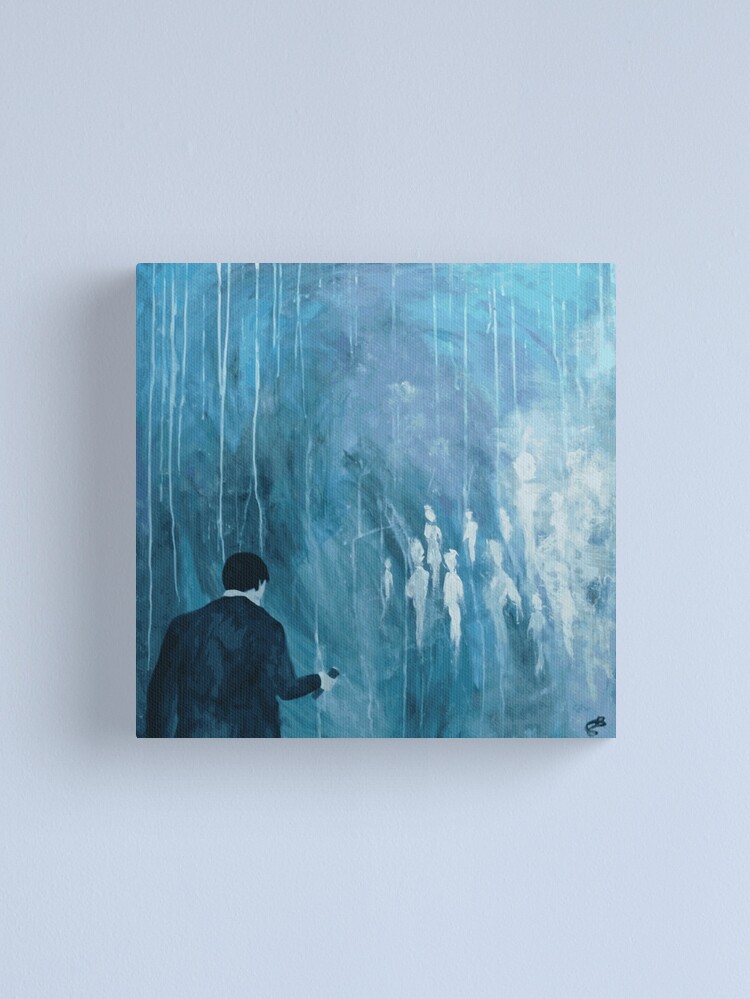 Aperçu 2 sur 3. Impression sur toile avec l'œuvre Alone créée et vendue par M1D33L.
