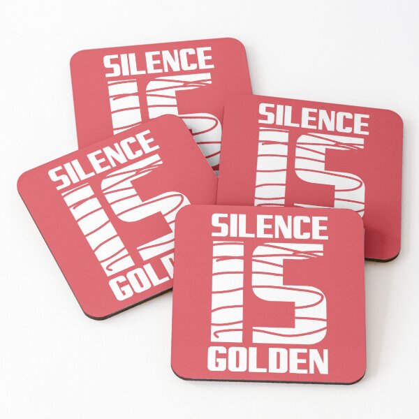Item preview, silence is golden designed and sold by Rytespot.