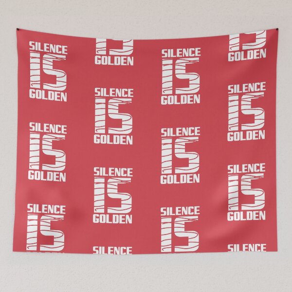 Item preview, silence is golden designed and sold by Rytespot.