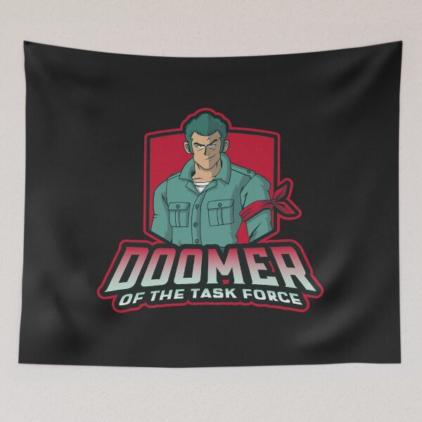 Item preview, Doomer of the Task Force Military design  Sticker designed and sold by marcipattysk1i.