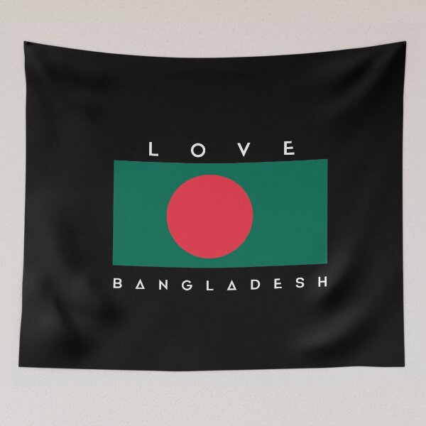 Aperçu de l'œuvre Supporter national du Bangladesh créée et vendue par RomeoSketches.